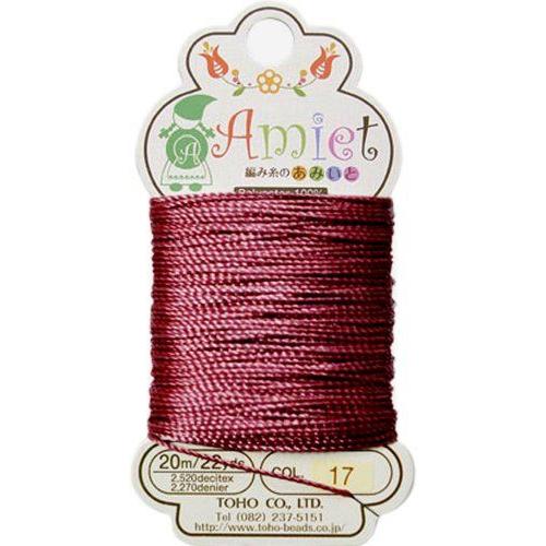 (Yarn) Toho Amiet 17. Rose 5  Kesetto (Japan Import)