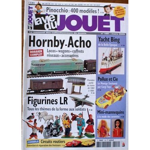 La Vie Du Jouet 109 Pinocchio Hornby Acho Yacht Bing Pollux Figurine Lr Mini Mannequins Circuit Rout