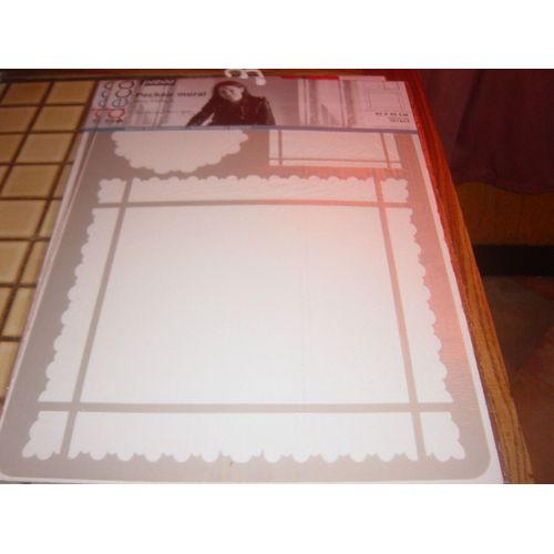 Pochoir Mural Pebeo Set&co 42 Cm X 48 Cm 1 Piece