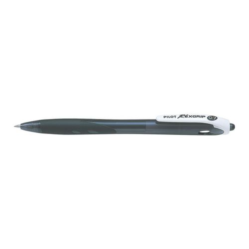 Pilot Lot De 6 Stylos À Bille Rexgrip Begreen Pointe Fine 0,7 Noir