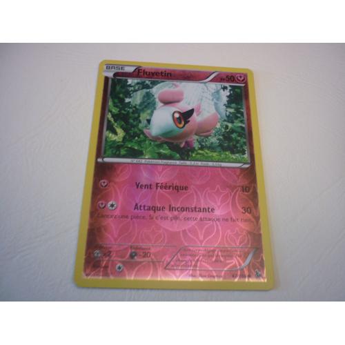 Carte Pokemon Francaise Xy Etincelles Fluvetin Reverse 67/106