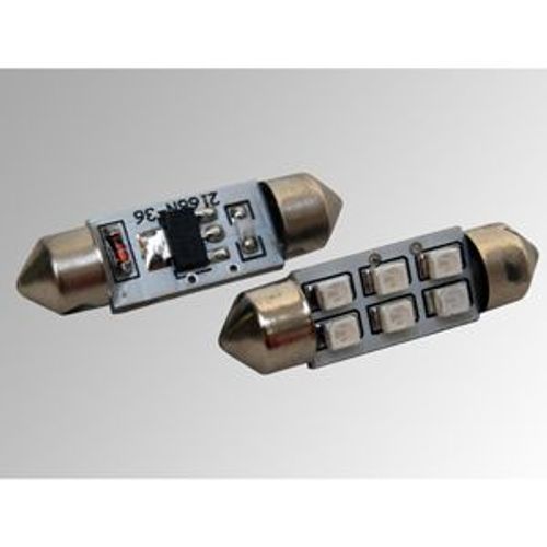 Ampoules À Leds Cms 36 Mm Bleues