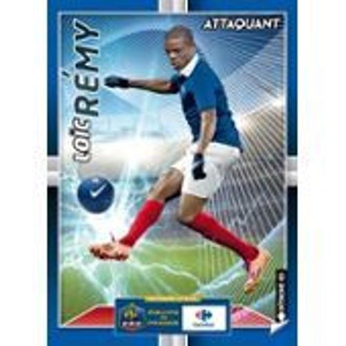 Carte Carrefour 3d Bleu Coupe Du Monde Football 2014 N°21 Loïc Rémy