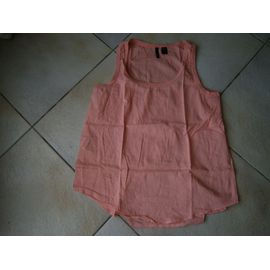 Top Sans Manche Rose Taille S Marque Mango