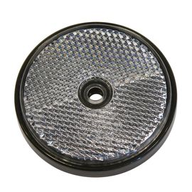 2 Reflecteur Ronde 70mm Blanc