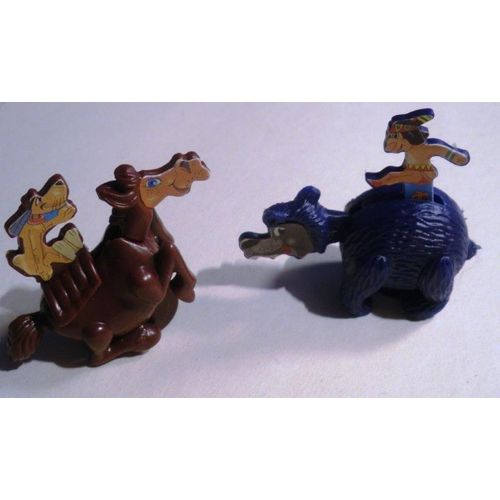 Figurines Kinder -Animaux Année 1996 - Lot De 2 (K98n116 Et K98n117)