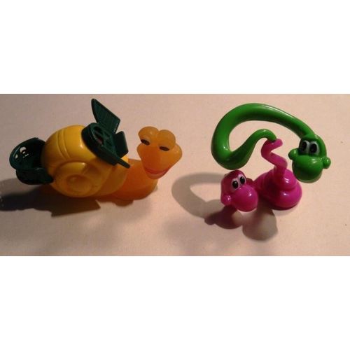 Figurines Kinder - Animaux Année 1999 - Lot De 2 (K00n82 Et K00n87)