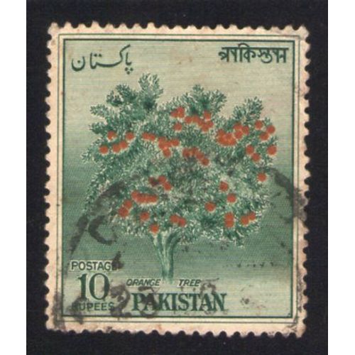 Pakistan 1957 Oblitéré Rond Used Stamp Orange Tree Arbre Oranger