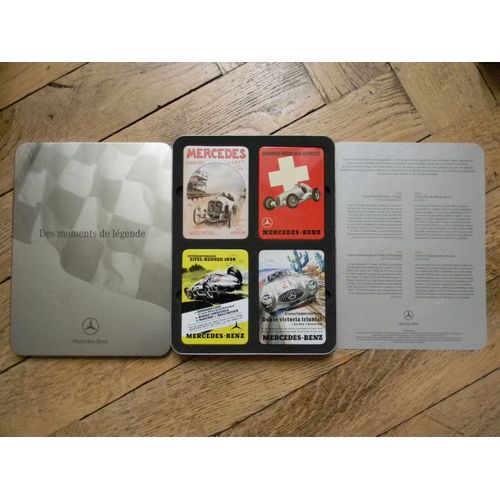 Coffret 4 Magnets Mercedes
