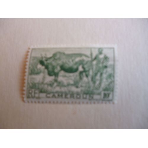 Timbre "Cameroun :Élevage".