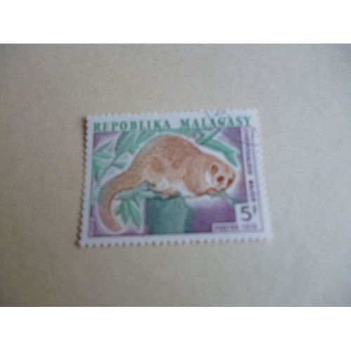 Timbre "Malaisie 1973 :Chevrogaleus Major".