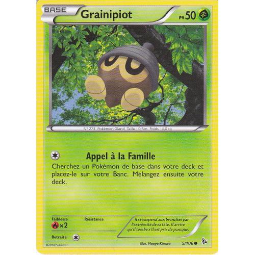 Carte Pokemon - Grainipiot 5/106 - Xy Etincelles -