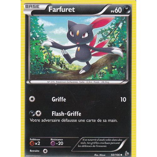 Carte Pokemon - Farfuret - 50/106 - Xy Etincelles -