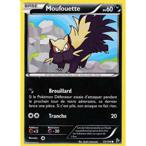 Carte Pokemon - Moufouette - 53/106 - Xy Etincelles -