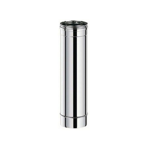 TDI Conduit concentrique en acier inoxydable polycombustible Inox longueur 50 cm Ø80-125 - à l'unité