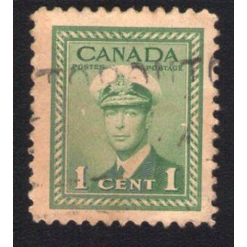 Canada 1942 Oblitéré Used Stamp King Roi George Vi En Uniforme De La Marine