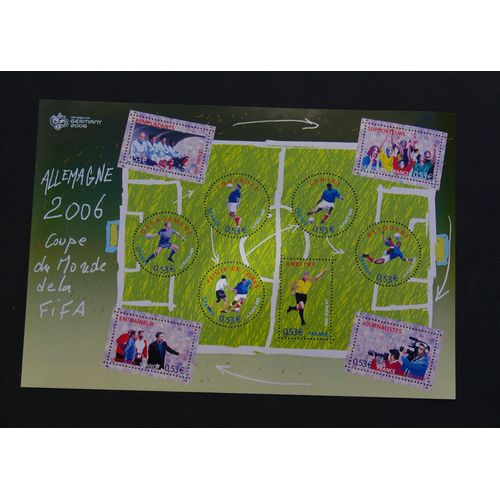Bloc Feuillet Coupe Du Monde Fifa 2006