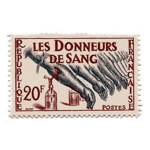 Timbre En Hommage Aux Donneurs De Sang N° 1220 Neuf ++