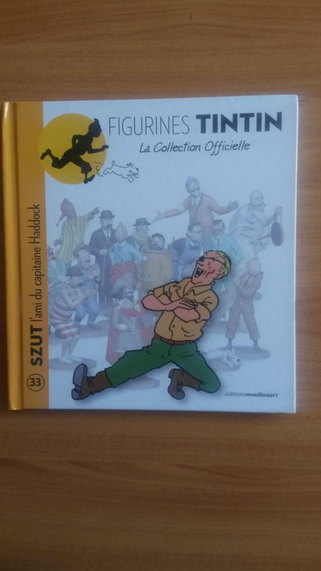 Figurine TINTIN Collection officielle n°33 Szut l'ami du capitaine - NEUF