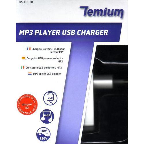 Chargeur secteur USB MP3