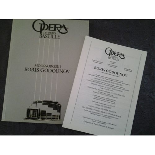 Boris Godounov - Opéra Bastille - 2004/2005