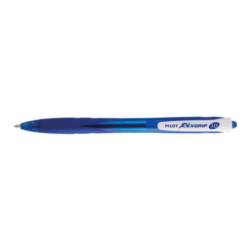 Pilot Lot De 3 Stylos À Bille Rexgrip Begreen Pointe Moyenne 1.0 Bleu