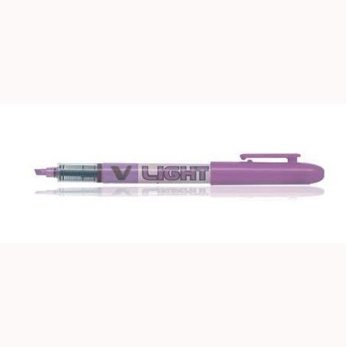 Pilot Lot De 6 Surligneurs Pilot V-Light Violet