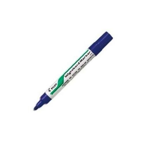 Pilot Lot De 6 Marqueurs Tableau Blanc Corps Alu Pointe Ogive 1,8 Mm Bleu