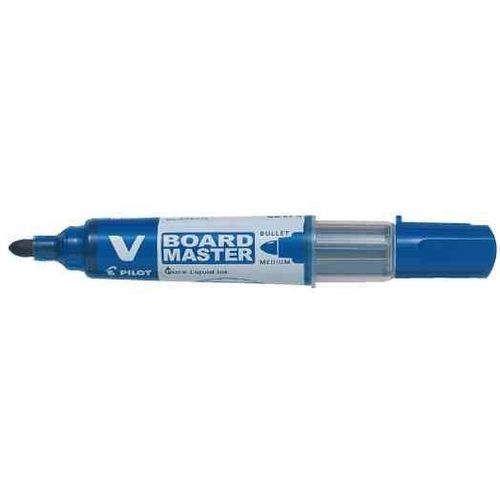 Pilot Lot De 3 Marqueurs V Board Master, Pointe Ogive, Fin, Bleu