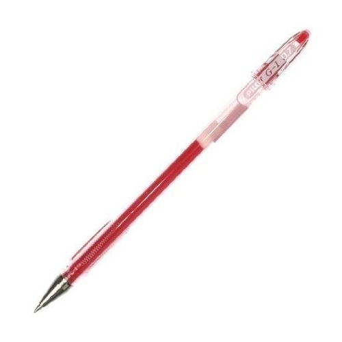 Pilot Lot De 6 Stylos À Bille G1-07 Pointe Moyenne Encre Gel Rouge