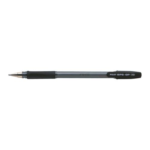 Pilot Lot De 3 Stylos À Bille Grip Bps-Gp Xb Extra Large Noir