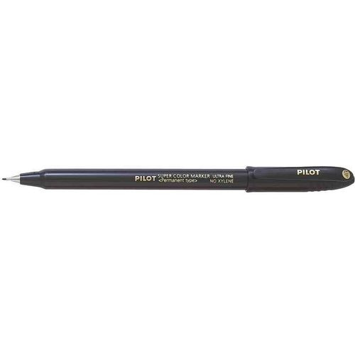 Pilot Lot De 12 Marqueurs Permanent Ultrafin 0,4mm Noir