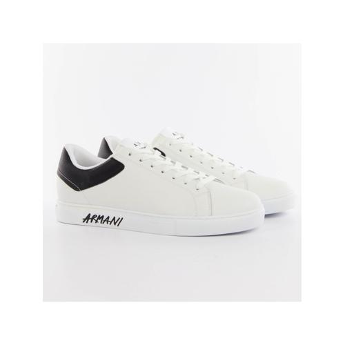 Basket Armani Exchange Luxe Ax Homme Blanc - 44