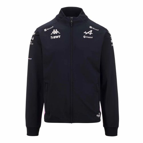 Veste Adriso Bwt Alpine F1 Team Homme Noir Bleu Rose