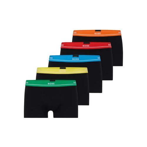 Boxer Boss Pack X5 Essential Homme Noir