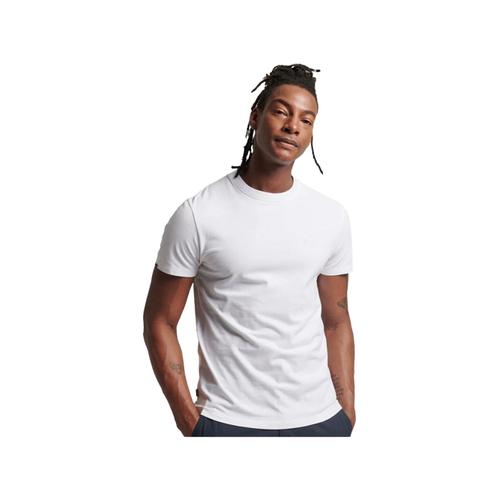 T Shirt Superdry Classic Homme Blanc