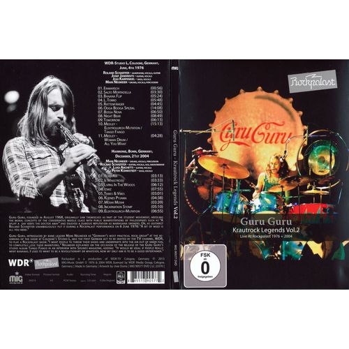 Guru Guru Krautrock Legends Vol.2 Live At Rockpalast 1976 + 2004