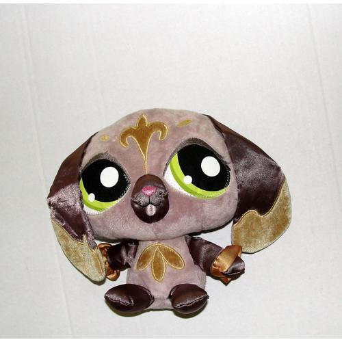 Chien Au Grand Yeux Pet Shop Little Petshop Peluche Doudou Tous Doux Hasbro Lps