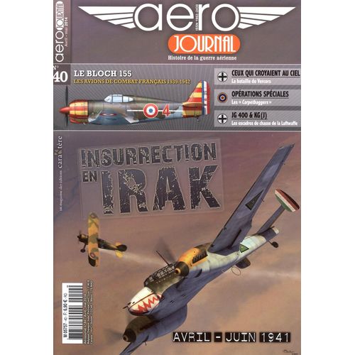 Aero Journal 40  - Insurrection En Irak Avril-Juin 1941