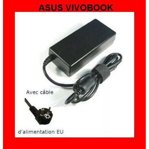 Alimentation Chargeur de batterie Pour asus vivobook f201e q200e s200e x201e x202e série
