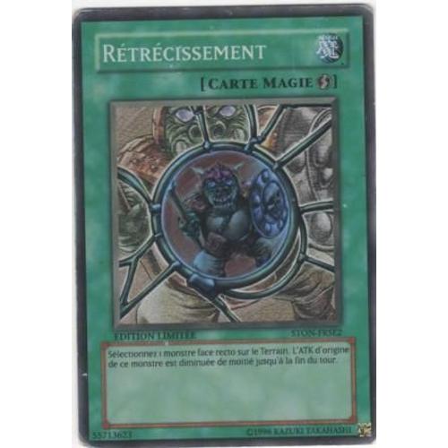 Carte Yu-Gi-Oh! "Rétrécissement" Super Rare Ston-Frse2