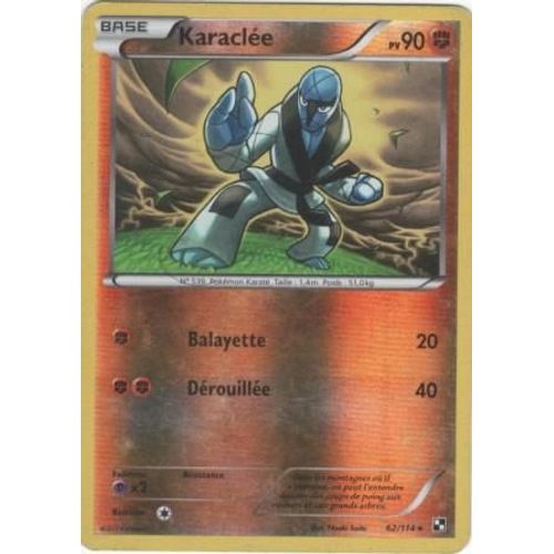 Carte Pokémon "Karaclée" Pv90 Holo Reverse 62/114