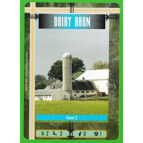 Carte - Sim City - The Card Game - Dairy Barn - Vo