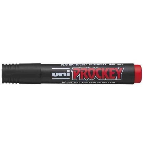 Uni-Ball Lot De 6 Marqueurs Permanent Prockey Pm-126, Vert