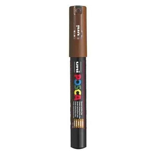 Uni-Ball Lot De 3 Marqueurs Peinture Posca Pc-1mc, Marron