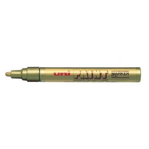 Uni-Ball Lot De 6 Marqueurs Permanent Paint Px-20, Or