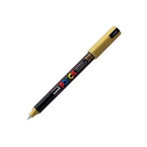 Uni-Ball Lot De 6 Marqueurs Peinture Posca (Pc-1mr), Or