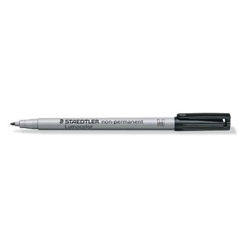 Staedtler Lot De 3 Marqueurs Lumocolor Non-Permanent 315 Moyen 1 Mm Noir