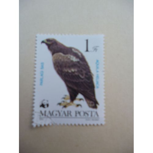Timbre "Magyar Posta:1983 :Aigle Heliaca".