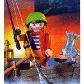 Playmobil 3937 Pirates - Pirate Naufragé / Barque